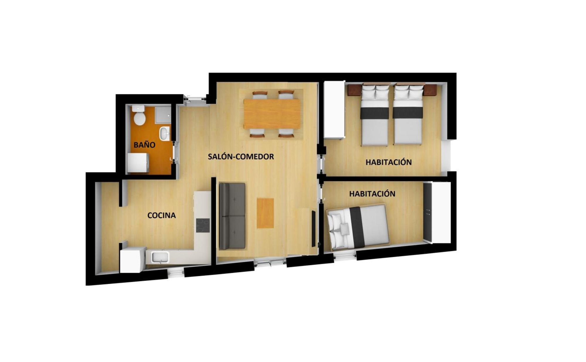 La Muntanya - Apartamentos Rural Guadalest Benimantell Ruang foto